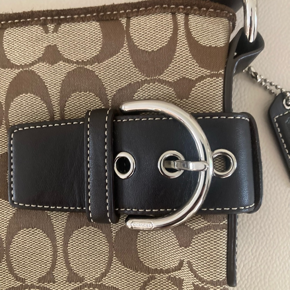 Vintage signature soho Coach No.F05K-3574 convertible shoulder  Bag - Picture 3 of 14